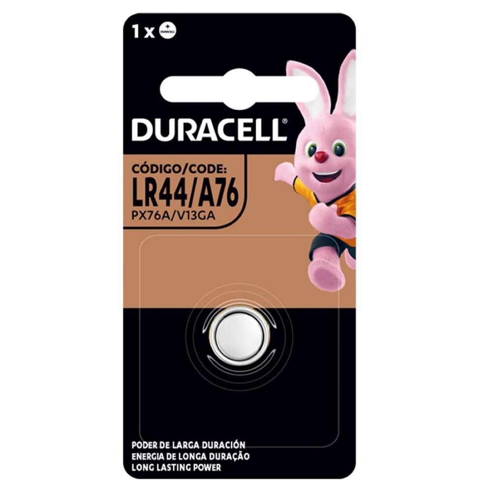 Duracell Pila Tipo Boton Lr44 / 76a image number 0.0